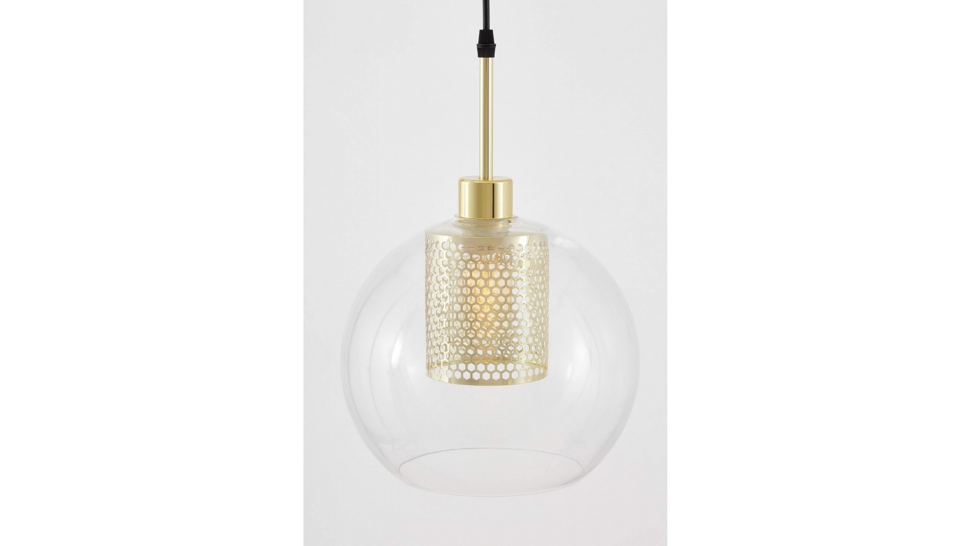 NOWOCZESNA LAMPA WISZĄCA ZŁOTO KLASYCZNE NET W1