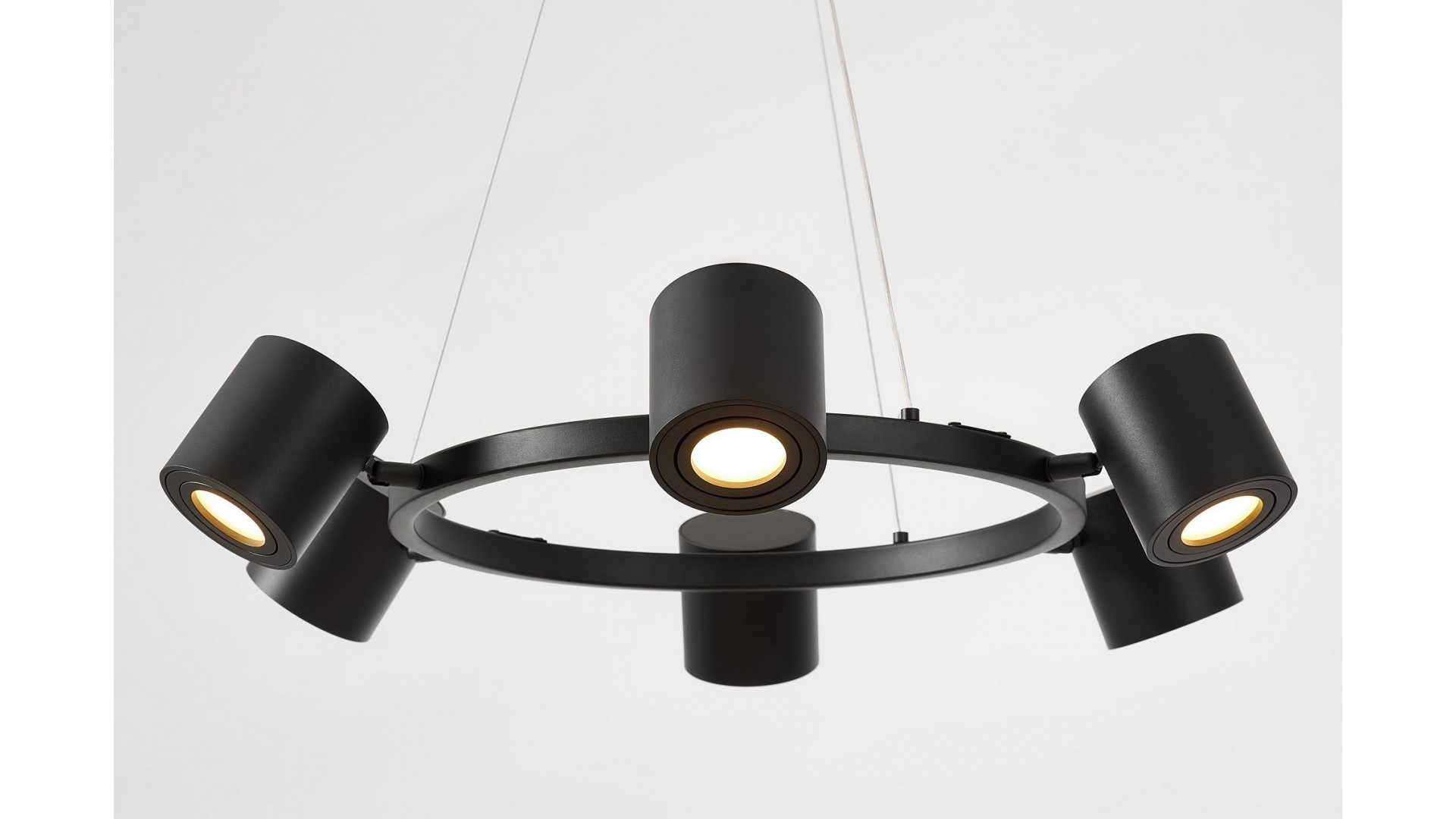 lampa sufitowa czarna bolt w6 nowoczesna konstrukcja lampit