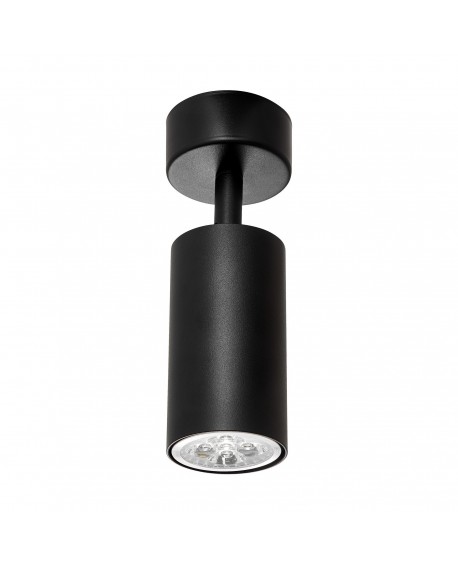 SPOT NOWOCZESNA LAMPA SUFITOWA CZARNA NEO W1 LUMINA DECO