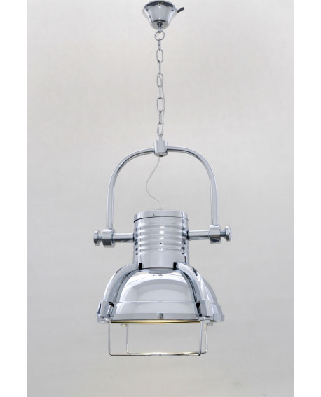 INDUSTRIALNA LAMPA WISZĄCA CHROMOWANA LOFFI