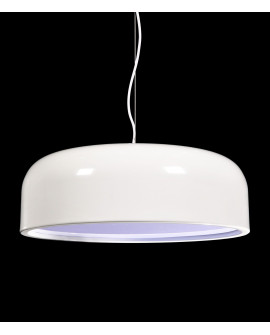 NOWOCZESNA LAMPA WISZĄCA BIAŁA SCUDO D50