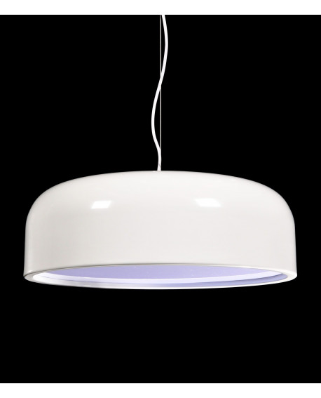 NOWOCZESNA LAMPA WISZĄCA BIAŁA SCUDO D50