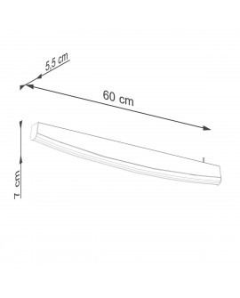 Kinkiet JORUN biały LED 3000K Sollux TH.310