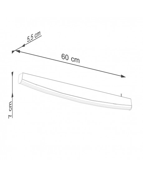 Kinkiet JORUN biały LED 3000K Sollux TH.310