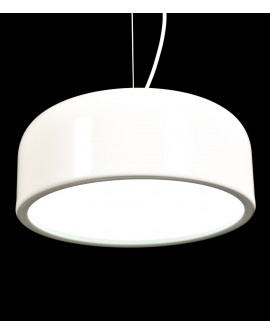 NOWOCZESNA LAMPA WISZĄCA BIAŁA SCUDO D35