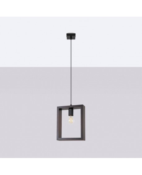 Lampa wisząca ARIES wenge Sollux SL.1311