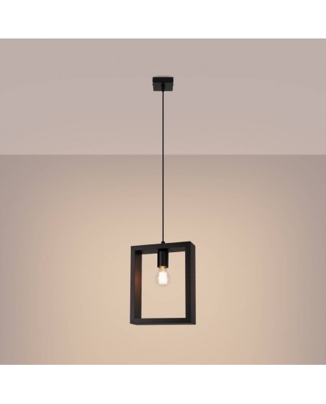 Lampa wisząca ARIES wenge Sollux SL.1311