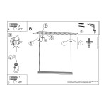 Lampa wisząca FARGE złota LED 3000K Sollux TH.295