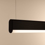 Lampa wisząca FARGE czarna LED 3000K Sollux TH.297