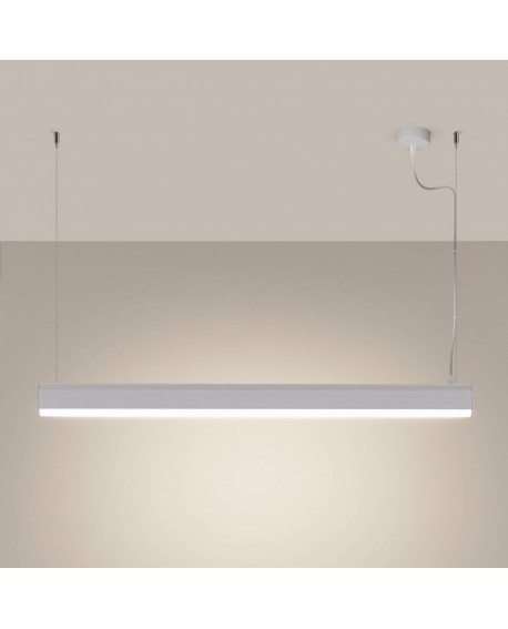 Lampa wisząca FARGE biała LED 4000K Sollux TH.298