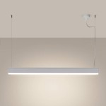 Lampa wisząca FARGE biała LED 4000K Sollux TH.298