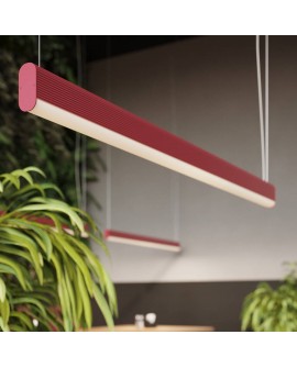 Lampa wisząca FARGE różowa LED 4000K Sollux TH.300