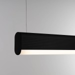 Lampa wisząca FARGE czarna LED 4000K Sollux TH.301