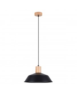 Lampa wisząca FANO czarna Sollux SL.1322