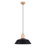 Lampa wisząca FANO czarna Sollux SL.1322