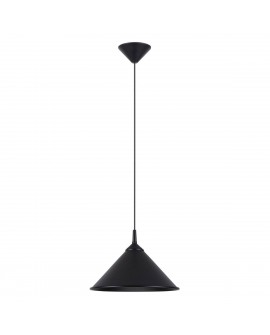 Lampa wisząca ZUMA czarna Sollux SL.1326