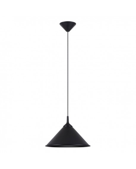 Lampa wisząca ZUMA czarna Sollux SL.1326