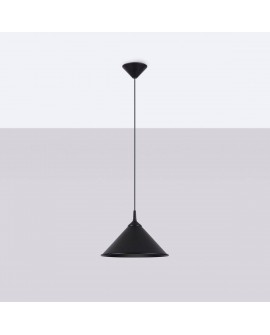 Lampa wisząca ZUMA czarna Sollux SL.1326