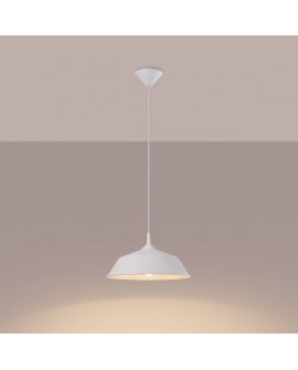 Lampa wisząca FRIKA biała Sollux SL.1327