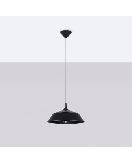 Lampa wisząca FRIKA czarna Sollux SL.1328