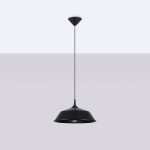 Lampa wisząca FRIKA czarna Sollux SL.1328