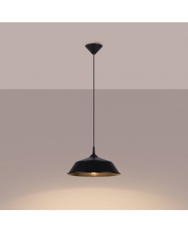 Lampa wisząca FRIKA czarna Sollux SL.1328