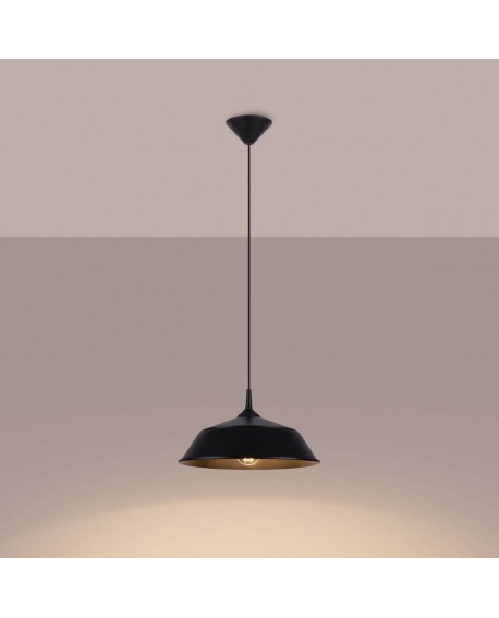 Lampa wisząca FRIKA czarna Sollux SL.1328