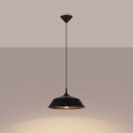 Lampa wisząca FRIKA czarna Sollux SL.1328