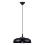 Lampa wisząca GINA czarna Sollux SL.1330