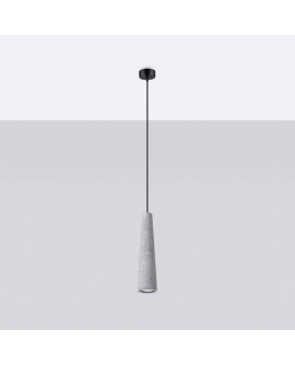 Lampa wisząca ELECTRA beton Sollux SL.1347