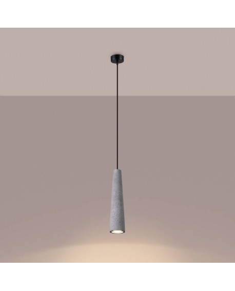 Lampa wisząca ELECTRA beton Sollux SL.1347