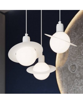 Lampa wisząca HYPERION 1 biały Sollux SL.1356