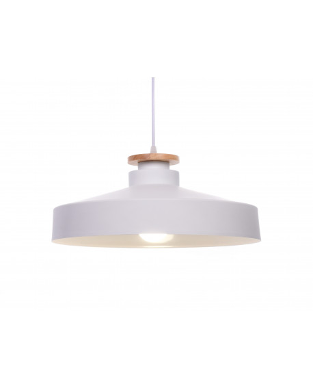 LAMPA WISZĄCA NOWOCZESNA BIAŁA LUDOR LUMINA DECO