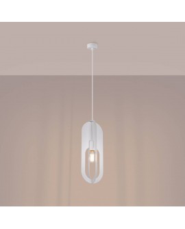 Lampa wisząca NICUS 1 biała Sollux SL.1360