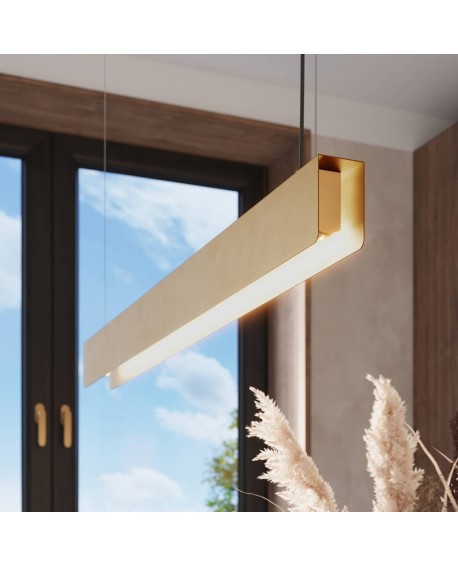 Lampa wisząca SPARK złota Sollux SL.1396