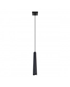 Lampa wisząca PRYSM 1 czarna Sollux SL.1400