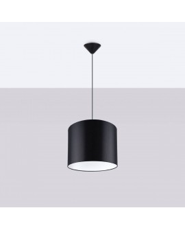 Lampa wisząca NOVA 30 czarna Sollux SL.1405