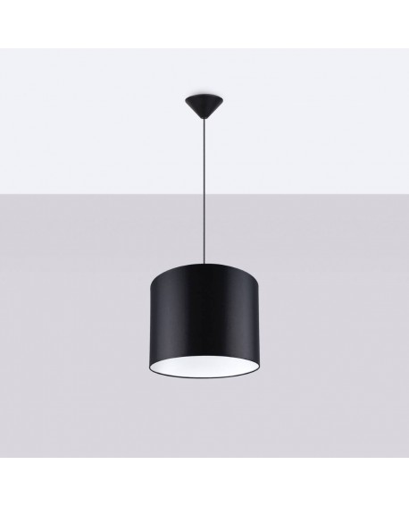 Lampa wisząca NOVA 30 czarna Sollux SL.1405