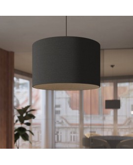 Lampa wisząca NOVA 30 czarna Sollux SL.1405