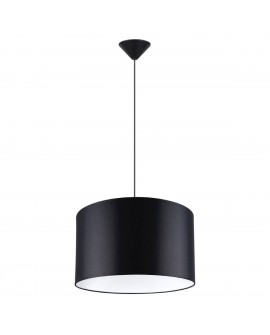 Lampa wisząca NOVA 40 czarna Sollux SL.1406