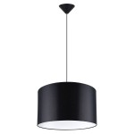 Lampa wisząca NOVA 40 czarna Sollux SL.1406