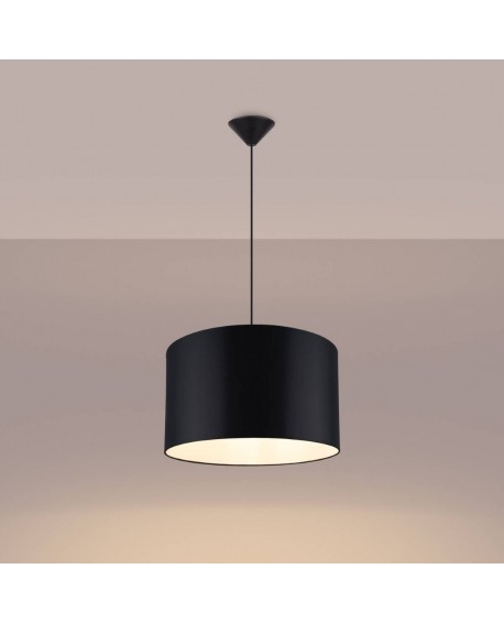 Lampa wisząca NOVA 40 czarna Sollux SL.1406