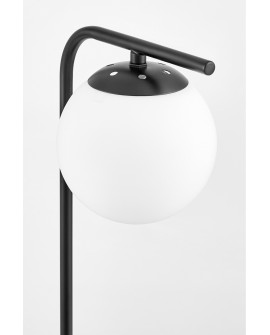 NOWOCZESNA LAMPA BIURKOWA CZARNA TESO W1