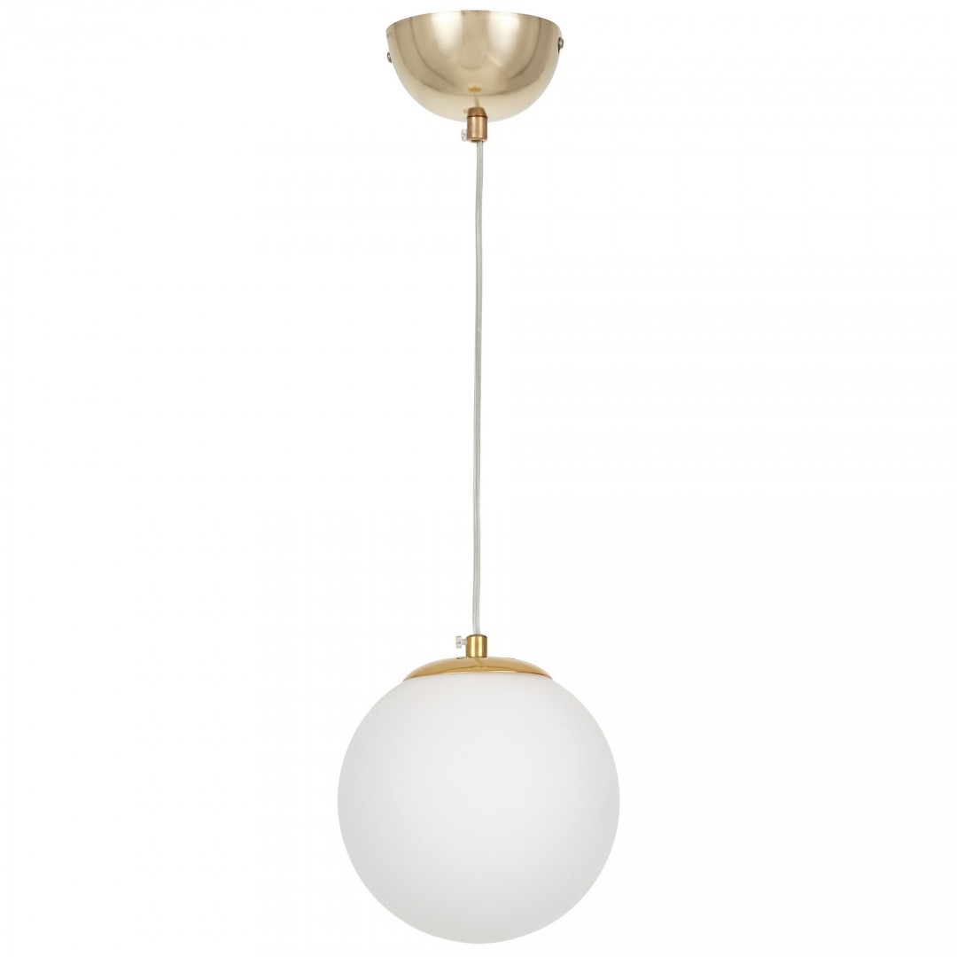 LAMPA WISZĄCA NOWOCZESNA ZŁOTA RONI D15 LUMINA DECO