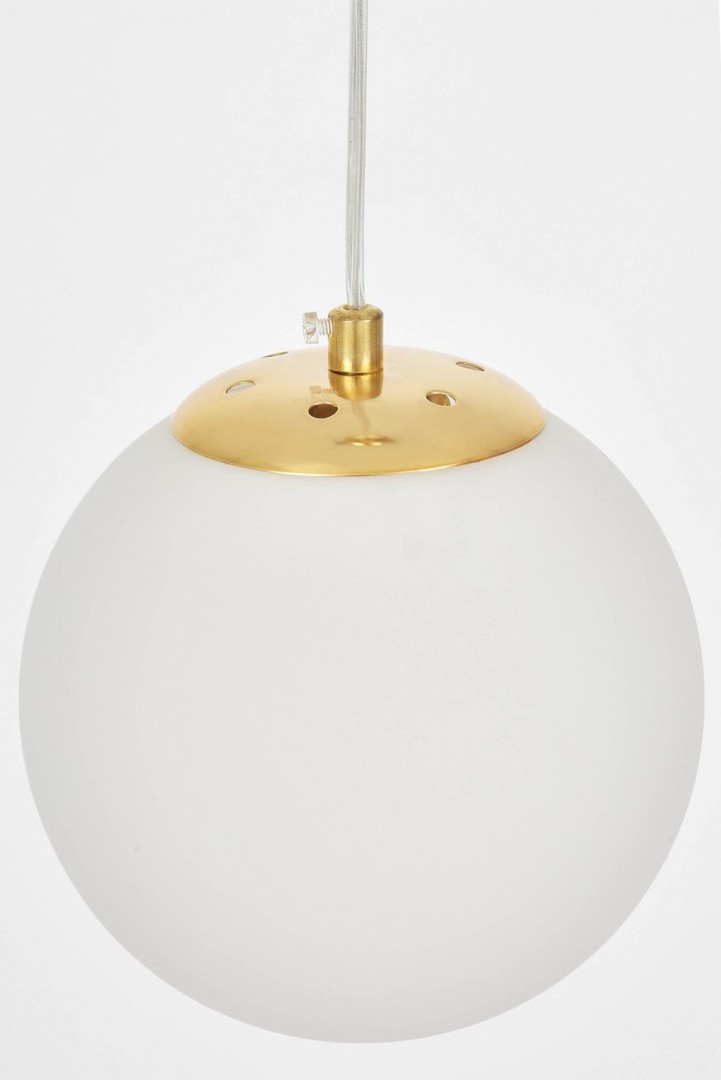 LAMPA WISZĄCA NOWOCZESNA ZŁOTA RONI D15 LUMINA DECO