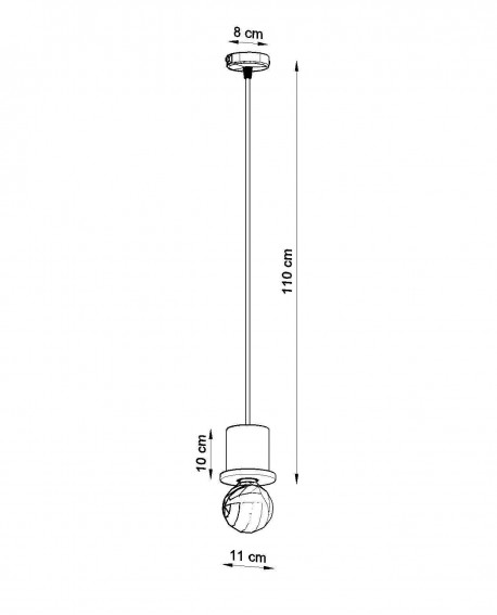 Lampa wisząca BONO Sollux SL.0283