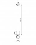 Lampa wisząca BONO Sollux SL.0283