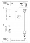 Lampa wisząca BONO Sollux SL.0283