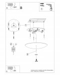 Plafon FUSION 430 Sollux SL.0859