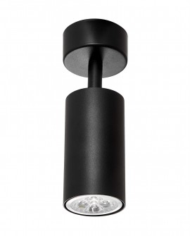 SPOT NOWOCZESNA LAMPA SUFITOWA CZARNA NEO W1